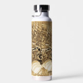 Wild Sepia Leopard  Water Bottle ウォーターボトル (右面)