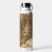 Wild Sepia Leopard  Water Bottle ウォーターボトル (背面)