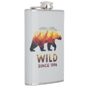 Wild Since 1996 Bear フラスク (右)