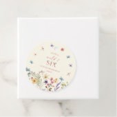 Wild & Six Wildflower 6th Birthday Party フェイバータグ (インサイチュ)