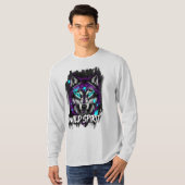 Wild Spirit - アーバンワウルフTシャツ Tシャツ (正面フル)