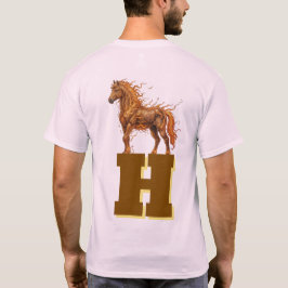 Wild Spirit Stampede – 荒々しい奔走の馬 アート Tシャツ