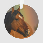 Wild Stallion, Golden Light and Rainbow オーナメント (正面)