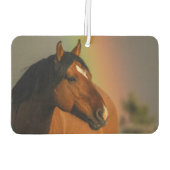 Wild Stallion, Golden Light and Rainbow カーエアーフレッシュナー (裏面)