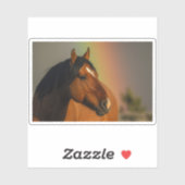 Wild Stallion, Golden Light and Rainbow シール (シート)