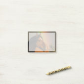 Wild Stallion, Golden Light and Rainbow ポストイット (デスク上)