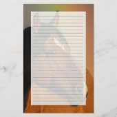 Wild Stallion, Golden Light and Rainbow 便箋 (正面)