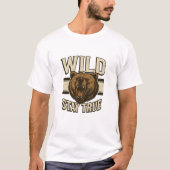 " Wild Stay True" Tシャツ (正面)