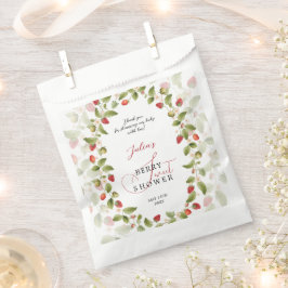 WILD STRAW BERRY SWEET BABY SHOWER フェイバーバッグ