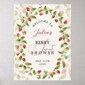 WILD STRAW BERRY SWEET BABY SHOWER ポスター (正面)