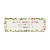 WILD STRAW BERRY SWEET BABY SHOWER ラベル (正面)