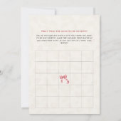 WILD STRAW BERRY SWEET BABY SHOWER INVITATION 招待状 (裏面)