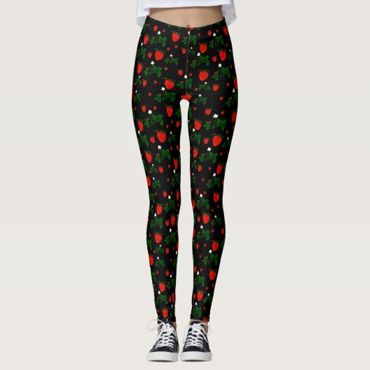 Wild Strawberries Leggings レギンス (正面)