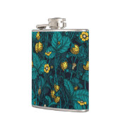 Wild strawberries, yellow and blue フラスク (左)