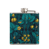 Wild strawberries, yellow and blue フラスク (裏面)