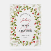 WILD STRAWBERRY SWEET BABY SHOWER アクリルサイン (正面)