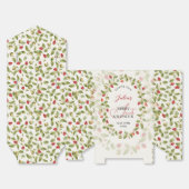 WILD STRAWBERRY SWEET BABY SHOWER フェイバーボックス (見開き)