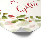 WILD STRAWBERRY SWEET BABY SHOWER ポスター (角)