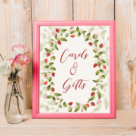 WILD STRAWBERRY SWEET BABY SHOWER ポスター