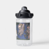 Wild Things and Max Dancing in Moonlight ウォーターボトル (背面)