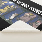 Wild Things and Max Dancing in Moonlight シェルパブランケット (3/4)