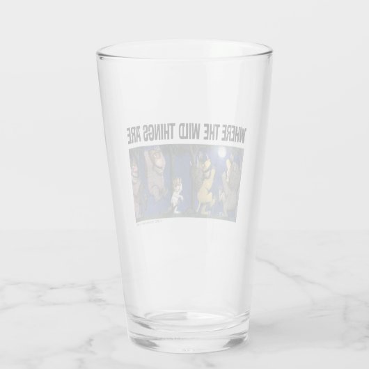 Wild Things and Max Dancing in Moonlight タンブラーグラス (裏面)