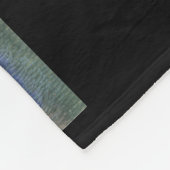 Wild Things and Max Dancing in Moonlight フリースブランケット (角)