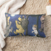 Wild Things and Max Dancing in Moonlight ランバークッション (ブランケット)