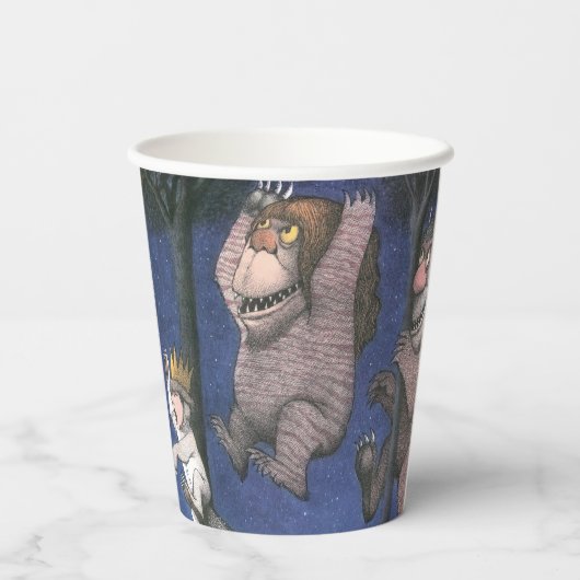 Wild Things and Max Dancing in Moonlight 紙コップ (裏面)