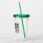 Wild Things and Max Swinging From Trees アクリルタンブラー (左)