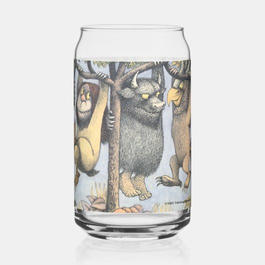 Wild Things and Max Swinging From Trees ガラス缶 (裏面)