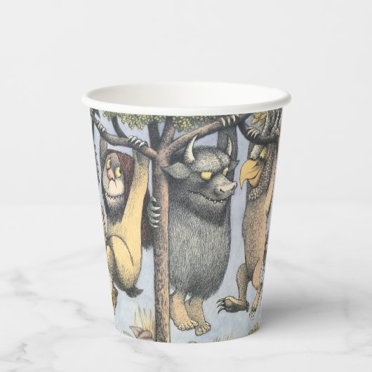 Wild Things and Max Swinging From Trees 紙コップ (裏面)