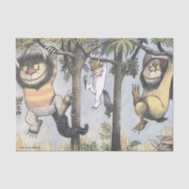 Wild Things and Max Swinging From Trees 薄葉紙