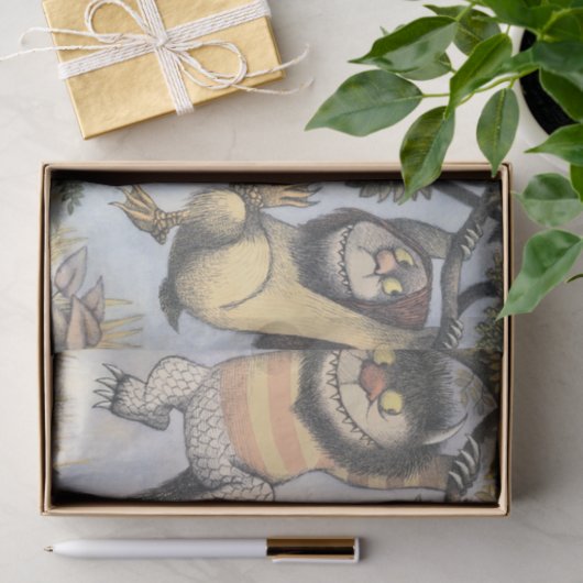 Wild Things and Max Swinging From Trees 薄葉紙 (ギフト)