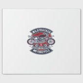 Wild Tracker Motorcycle ラッピングペーパー (フラット)