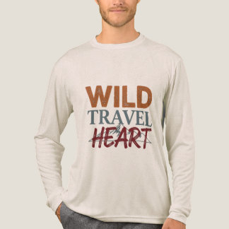 WILD TRAVEL HEART Graphic Tee - Adventure Lovers N トライブレンドTシャツ