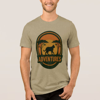 Wild Trek Adventures キャットTシャツ トライブレンドTシャツ