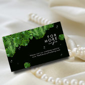 Wild Tropical Palms I写真モダンのサ結婚イト エンクロージャーカード