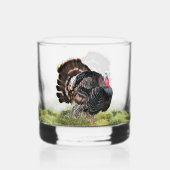 Wild turkey ウイスキーグラス (正面)