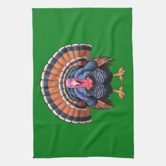 Wild turkey キッチンタオル (縦)