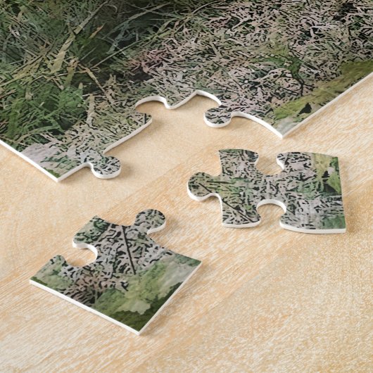 Wild Turkey Before The Fight ジグソーパズル (側面)