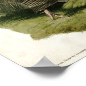 Wild Turkey The Birds of America by James Audubon ポスター (角)