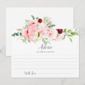 Wild Watercolor Garden Floral Advice | (正面/裏面)