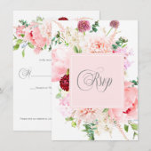 Wild Watercolor Garden RSVP | (正面/裏面)