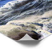 Wild waves at the ocean - Poster ポスター (角)