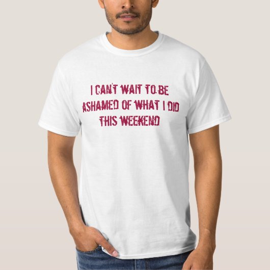 wILD WEEKENDT – シャツTシャツ Tシャツ (正面)