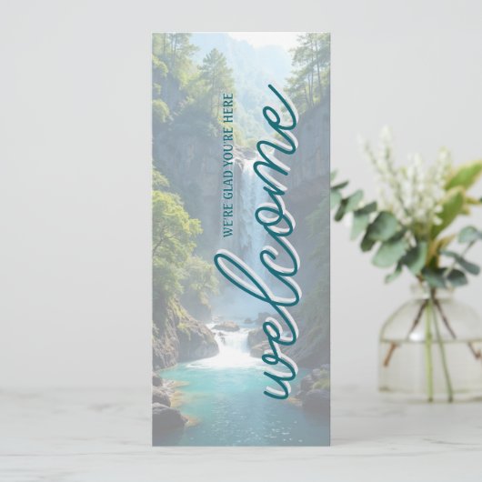 Wild & Welcome Church Connection Card 招待状 (スタンド正面)