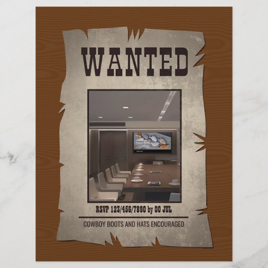 Wild West機能企業の写真とロゴの追加 チラシ (裏面)