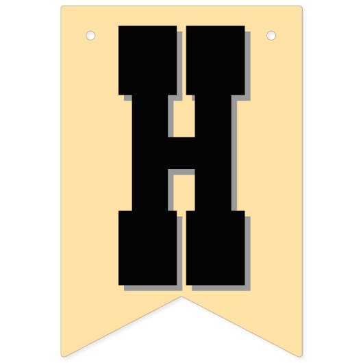 Wild West Buckin' Birthday バンティングフラッグ (第2の旗)