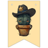 Wild West Buckin' Birthday バンティングフラッグ (第1の旗)